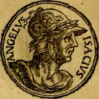 An illustration from Prontvario de le medaglie de piv illvstri, & fulgenti huomini & donne, dal pricipio del mondo insino al presente tempo.. (1553)