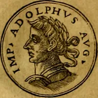 An illustration from Prontvario de le medaglie de piv illvstri, & fulgenti huomini & donne, dal pricipio del mondo insino al presente tempo.. (1553)
