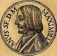 An illustration from Prontvario de le medaglie de piv illvstri, & fulgenti huomini & donne, dal pricipio del mondo insino al presente tempo.. (1553)