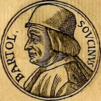 An illustration from Prontvario de le medaglie de piv illvstri, & fulgenti huomini & donne, dal pricipio del mondo insino al presente tempo.. (1553)