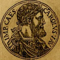 An illustration from Prontvario de le medaglie de piv illvstri, & fulgenti huomini & donne, dal pricipio del mondo insino al presente tempo.. (1553)
