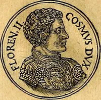 An illustration from Prontvario de le medaglie de piv illvstri, & fulgenti huomini & donne, dal pricipio del mondo insino al presente tempo.. (1553)
