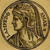 Picture 83 of 811 from Prontvario de le medaglie de piv illvstri, & fulgenti huomini & donne, dal pricipio del mondo insino al presente tempo.. (1553), leaf 55