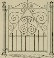 An illustration from Property protection and ornamentation : (1920)