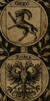 Picture 3 of 72 from Proscenivm vitæ hvmanæ, siue Emblematvm secvlarivm, ivcvndissima, & artificiosissima varietate vitæ hvmanæ & seculi huius deprauati mores, ac studia peruersissima adumbrantium: et Latinis versibvs, explicatorum, decades septem multis figuris adauctæ, & in vsum studiosæ inprimis iuuentutis ita adornatæ vt instar albi amicorvm sodalitatum symbolis, & insigniis conscribendis depingendisq; inseruire commode possint (1627), leaf 6