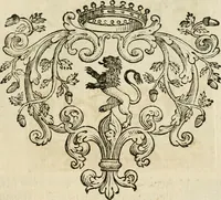 An illustration from Prose de' signori accademici Gelati di Bologna ... : colle loro imprese anteposte a' discorsi (1671)