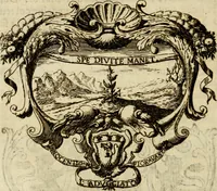 An illustration from Prose de' signori accademici Gelati di Bologna ... : colle loro imprese anteposte a' discorsi (1671)