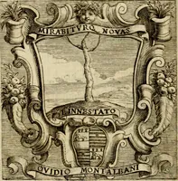 An illustration from Prose de' signori accademici Gelati di Bologna ... : colle loro imprese anteposte a' discorsi (1671)