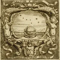 An illustration from Prose de' signori accademici Gelati di Bologna ... : colle loro imprese anteposte a' discorsi (1671)