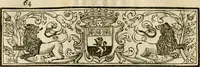 An illustration from Prose de' signori accademici Gelati di Bologna ... : colle loro imprese anteposte a' discorsi (1671)