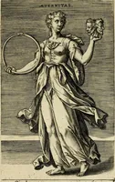 Picture 16 of 45 from Prosopographia, sive, Virtvtvm, animi, corporis, bonorvm externorvm, vitiorvm, et affectvvm variorvm delineatio (1600), leaf 34