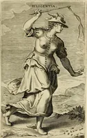 Picture 23 of 45 from Prosopographia, sive, Virtvtvm, animi, corporis, bonorvm externorvm, vitiorvm, et affectvvm variorvm delineatio (1600), leaf 48