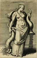 Picture 24 of 45 from Prosopographia, sive, Virtvtvm, animi, corporis, bonorvm externorvm, vitiorvm, et affectvvm variorvm delineatio (1600), leaf 50
