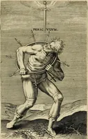 Picture 36 of 45 from Prosopographia, sive, Virtvtvm, animi, corporis, bonorvm externorvm, vitiorvm, et affectvvm variorvm delineatio (1600), leaf 74