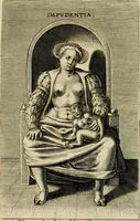 Picture 41 of 45 from Prosopographia, sive, Virtvtvm, animi, corporis, bonorvm externorvm, vitiorvm, et affectvvm variorvm delineatio (1600), leaf 84