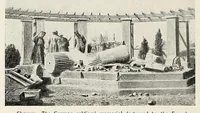 An illustration from Protection of art during war. Reports concerning the condition of the monuments of art at the different theatres of war and the German and Austrian measures taken for their preservation, rescue and research, in collaboration with Gerhard Bersu, Heinz Braune, Paul Buberl [and others] (1919)