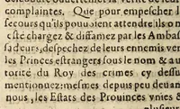 An illustration from Protestation et derniere resolution du roy d'Angleterre, protecteur & deffenseur des Eglises reformees. (1622)