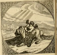 An illustration from Proteus, ofte, Minne-beelden verandert in sinne-beelden (1627)