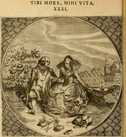 An illustration from Proteus, ofte, Minne-beelden verandert in sinne-beelden (1627)