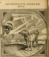An illustration from Proteus, ofte, Minne-beelden verandert in sinne-beelden (1627)