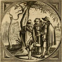 An illustration from Proteus, ofte, Minne-beelden verandert in sinne-beelden (1627)