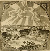 An illustration from Proteus, ofte, Minne-beelden verandert in sinne-beelden (1627)