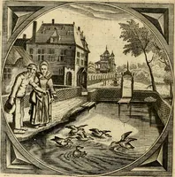 An illustration from Proteus, ofte, Minne-beelden verandert in sinne-beelden (1627)