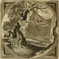 An illustration from Proteus, ofte, Minne-beelden verandert in sinne-beelden (1627)