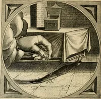 An illustration from Proteus, ofte, Minne-beelden verandert in sinne-beelden (1627)