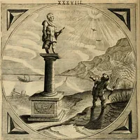 An illustration from Proteus, ofte, Minne-beelden verandert in sinne-beelden (1627)
