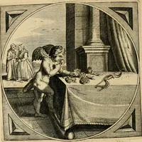 An illustration from Proteus, ofte, Minne-beelden verandert in sinne-beelden (1627)