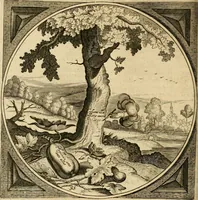 An illustration from Proteus, ofte, Minne-beelden verandert in sinne-beelden (1627)