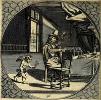 An illustration from Proteus, ofte, Minne-beelden verandert in sinne-beelden (1627)