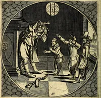 An illustration from Proteus, ofte, Minne-beelden verandert in sinne-beelden (1627)