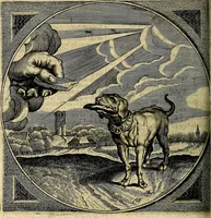 An illustration from Proteus, ofte, Minne-beelden verandert in sinne-beelden (1627)
