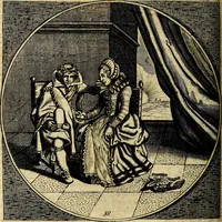 An illustration from Proteus, ofte, Minne-beelden verandert in sinne-beelden (1627)