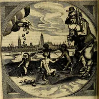 An illustration from Proteus, ofte, Minne-beelden verandert in sinne-beelden (1627)
