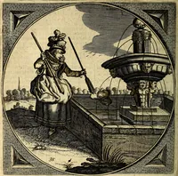 An illustration from Proteus, ofte, Minne-beelden verandert in sinne-beelden (1627)
