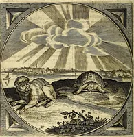 An illustration from Proteus, ofte, Minne-beelden verandert in sinne-beelden (1627)