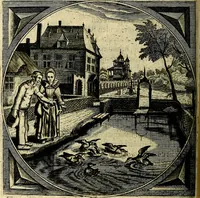 An illustration from Proteus, ofte, Minne-beelden verandert in sinne-beelden (1627)