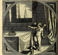 An illustration from Proteus, ofte, Minne-beelden verandert in sinne-beelden (1627)
