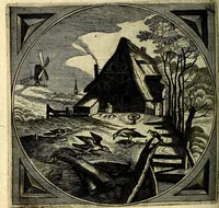 An illustration from Proteus, ofte, Minne-beelden verandert in sinne-beelden (1627)