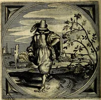 An illustration from Proteus, ofte, Minne-beelden verandert in sinne-beelden (1627)