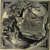 An illustration from Proteus, ofte, Minne-beelden verandert in sinne-beelden (1627)