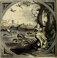 An illustration from Proteus, ofte, Minne-beelden verandert in sinne-beelden (1627)