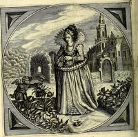 An illustration from Proteus, ofte, Minne-beelden verandert in sinne-beelden (1627)