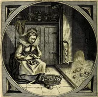 An illustration from Proteus, ofte, Minne-beelden verandert in sinne-beelden (1627)