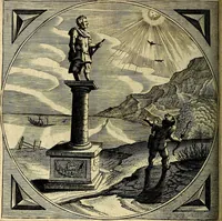 An illustration from Proteus, ofte, Minne-beelden verandert in sinne-beelden (1627)