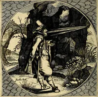 An illustration from Proteus, ofte, Minne-beelden verandert in sinne-beelden (1627)