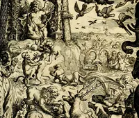 An illustration from Proteus, ofte, Minne-beelden verandert in sinne-beelden (1627)